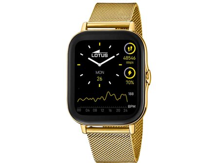Smartwatch uurwerk - Lotus Smartwatches | Staal