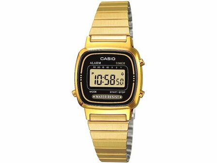 Damesuurwerk - Casio | Verguld goud