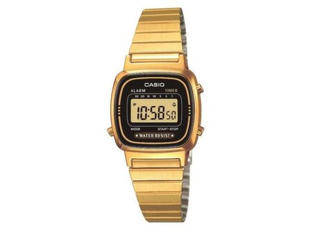 Damesuurwerk - Casio | Verguld goud