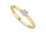 Ringen Solitairs - Dulci-nea 18kt | Goud bicolor 18kt