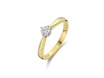 Ringen Solitairs - Dulci-nea 18kt | Goud bicolor 18kt