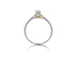 Ringen Solitairs - Dulci-nea 18kt | Goud bicolor 18kt