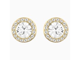 Oorbellen - Swarovski | Verguld goud