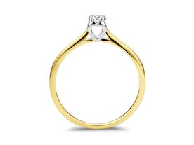 Ringen Solitairs - Dulci-nea 18kt | Goud bicolor 18kt