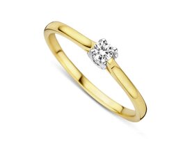 Ringen Solitairs - Dulci-nea 18kt | Goud 18kt