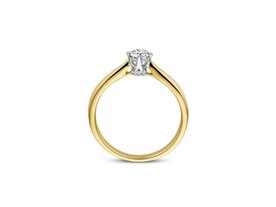 Ringen Solitairs - Dulci-nea 18kt | Goud bicolor 18kt