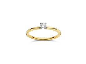 Ringen Solitairs - Dulci-nea 18kt | Goud bicolor 18kt