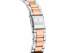 Damesuurwerk - Festina | Goud plaqu&eacute; ros&eacute;