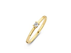 Ringen Solitairs - Geel Goud 18kt | Goud 18 Karaat