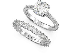 Ringen - Swarovski | Verzilverd