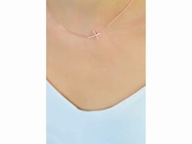 Halsketting - Diamantipertutti | Verguld Ros&eacute;