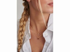 Halsketting - Diamantipertutti | Verguld Ros&eacute;