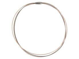 Halsketting - Pesavento | Bicolor zilver en verguld