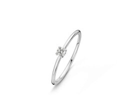 Ringen Solitairs - Wit goud 18kt | Goud 18 Karaat