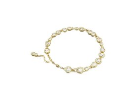 Halsketting - Swarovski | Verguld goud