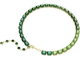 Halsketting - Swarovski | Verguld goud