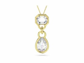 Halsketting - Swarovski | Verguld goud