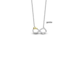 Halsketting - zilver | Gento