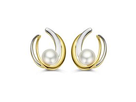 Oorbellen - Goud bicolor 18kt | Goud 18 Karaat