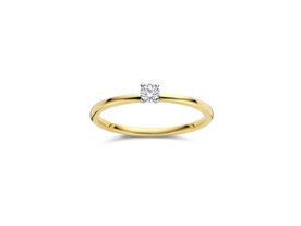 Ringen Solitairs - Dulci-nea 18kt | Goud bicolor 18kt