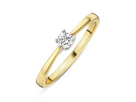 Ringen Solitairs - Dulci-nea 18kt | Goud bicolor 18kt