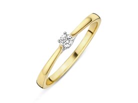 Ringen Solitairs - Dulci-nea 18kt | Goud bicolor 18kt