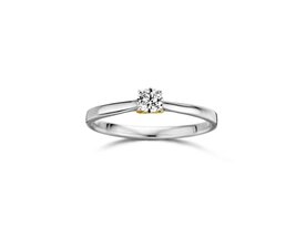 Ringen Solitairs - Dulci-nea 18kt | Goud bicolor 18kt