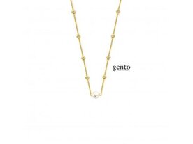 Halsketting - zilver | Gento