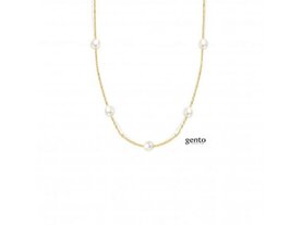 Halsketting - zilver | Gento