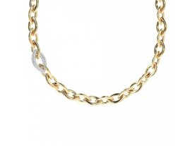 Halsketting - Bronzallure | Verguld goud