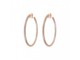 Oorbellen - Bronzallure | Verguld Ros&eacute;