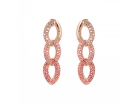 Oorbellen - Bronzallure | Verguld Ros&eacute;