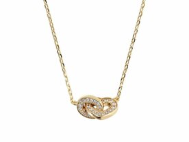 Halsketting - Bronzallure | Verguld Ros&eacute;