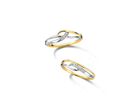 Ringen - Dulci-nea 18kt | Goud bicolor 18kt