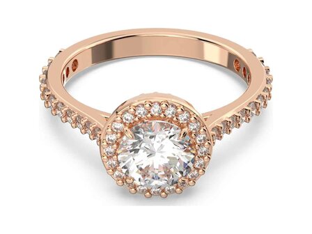 Ringen - Swarovski | Verguld Ros&eacute;