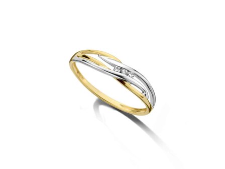 Ringen - Dulci-nea 18kt | Goud bicolor 18kt