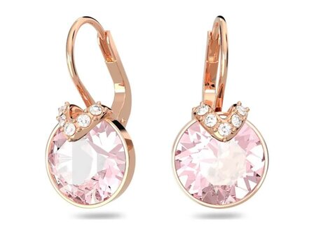 Oorbellen - Swarovski | Verguld Ros&eacute;