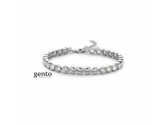 Armband - Gento Zilver