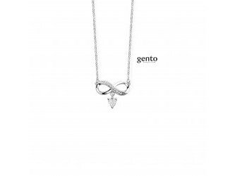 Halsketting - Gento Zilver