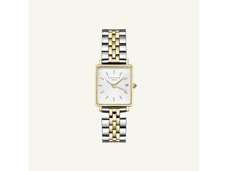 Damesuurwerk - Rosefield | Bicolor zilver en verguld