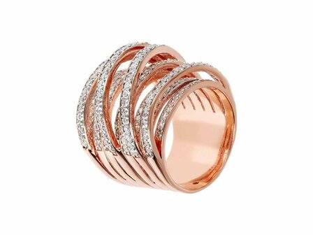 Ringen - Bronzallure | Verguld Ros&eacute;