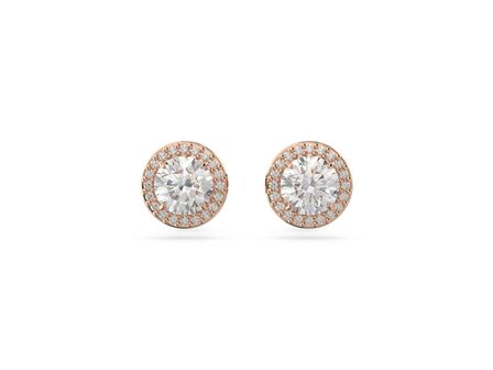 Oorbellen - Swarovski | Verguld Ros&eacute;