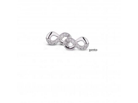 Oorbellen - Gento Zilver