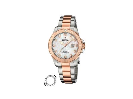 Damesuurwerk - Festina | Staal