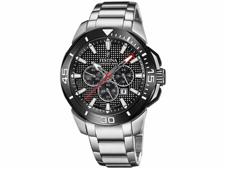 Herenuurwerk - Festina | Staal