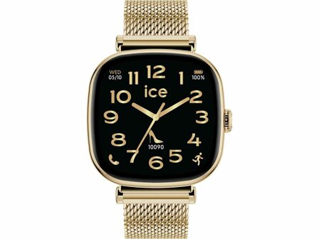 Damesuurwerk - Ice Watch | Verguld goud