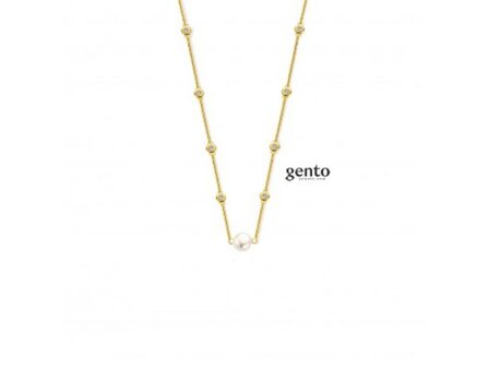 Halsketting - Gento Zilver