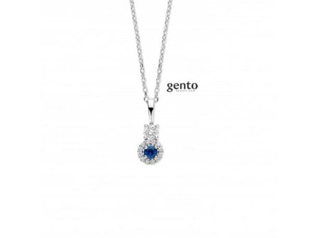 Hanger - Gento Zilver | Verguld goud