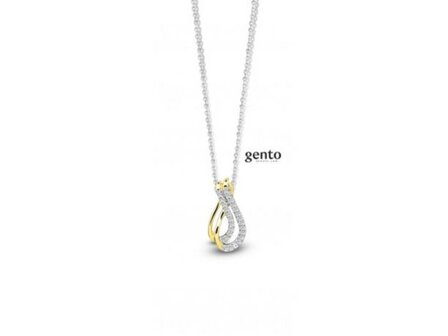 Halsketting - Gento Zilver