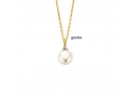 Halsketting - Gento Zilver